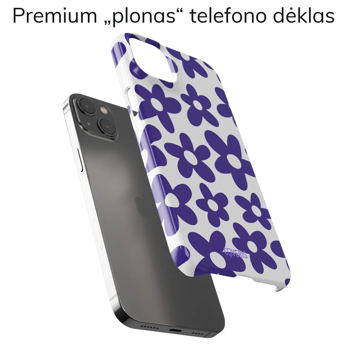 Telefono dėklas - Violet flowers