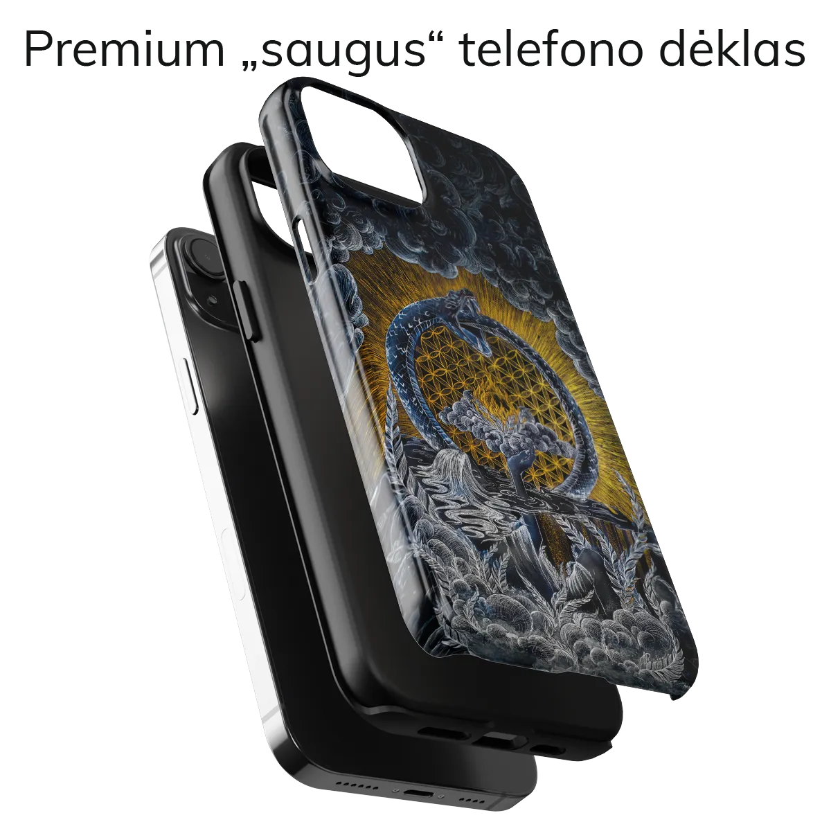 Menininko telefono dėklas - Eternal Light