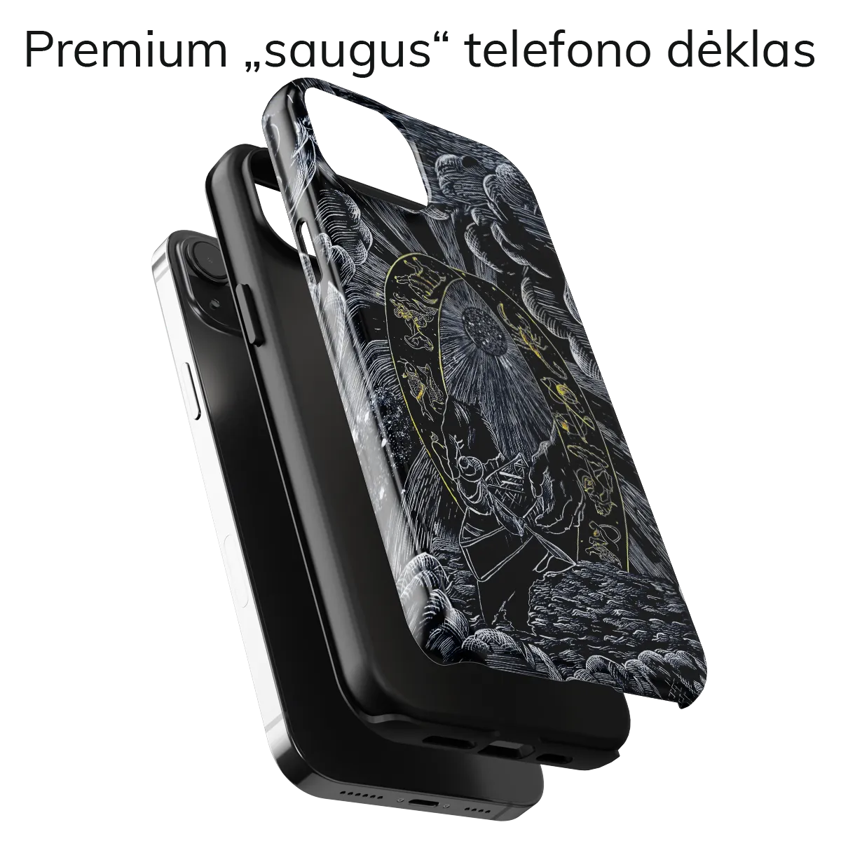 Menininko telefono dėklas - Astral Journey