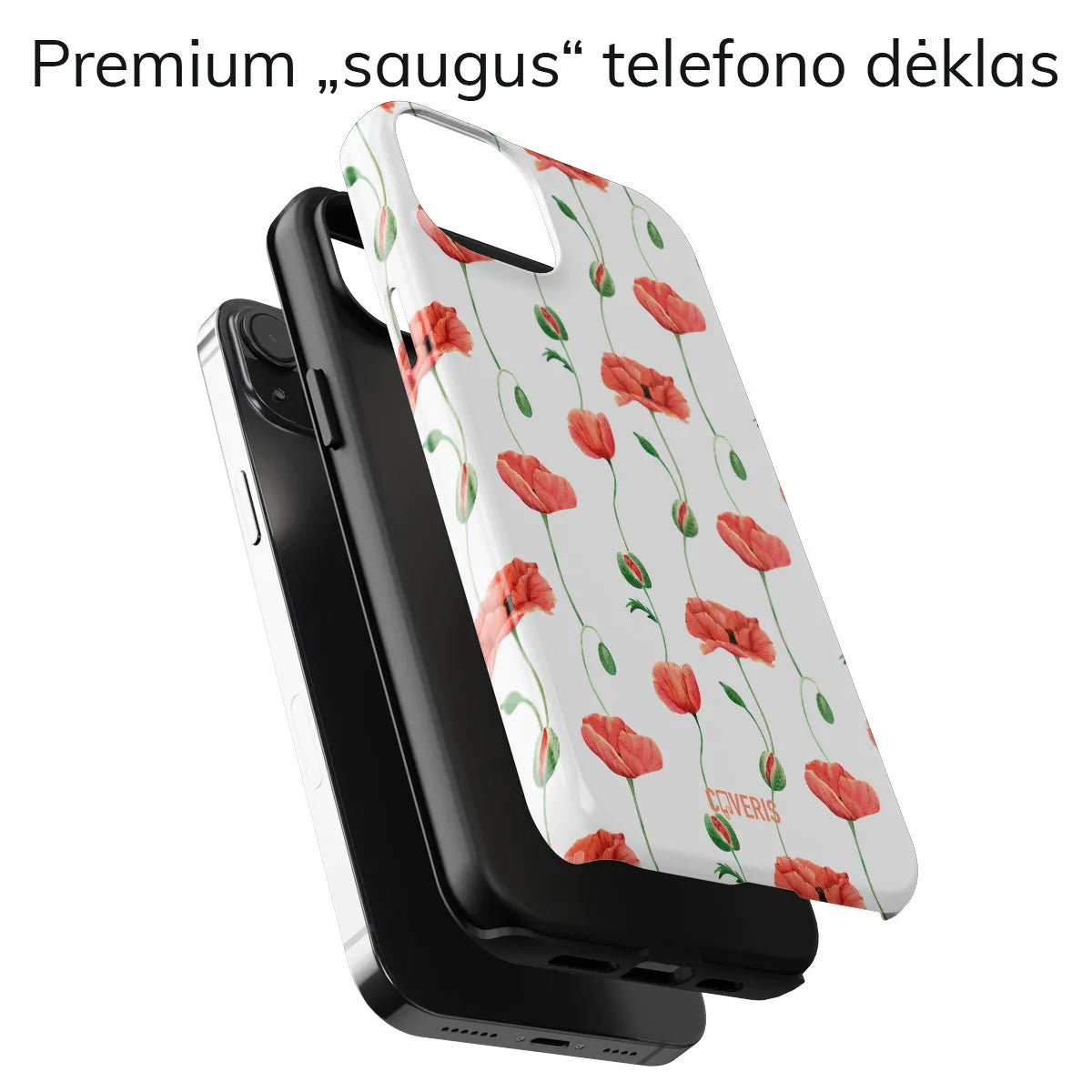 Telefono dėklas - Poppy 2