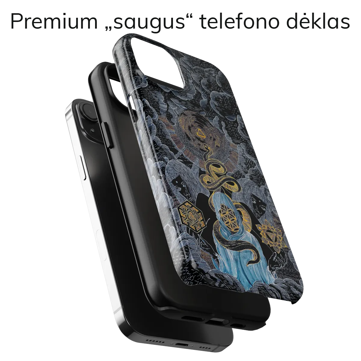 Menininko telefono dėklas - The Patadox Of Duality