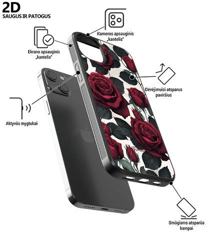 Roseglow - Samsung Galaxy A21 telefono dėklas