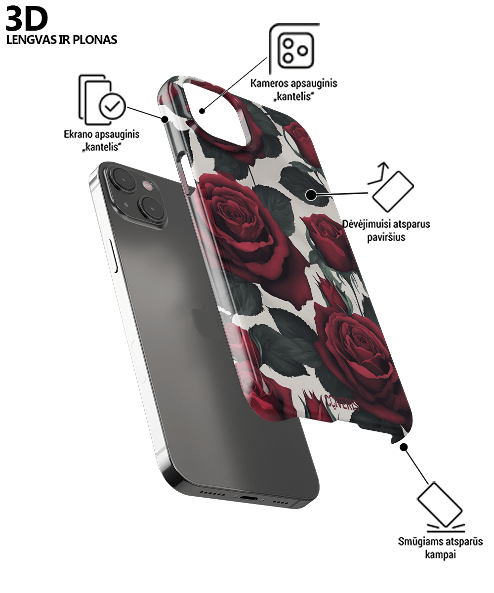 Roseglow - Samsung Galaxy A12 telefono dėklas