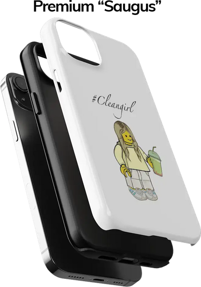 K.Panina telefono dėklas - Clean girl White