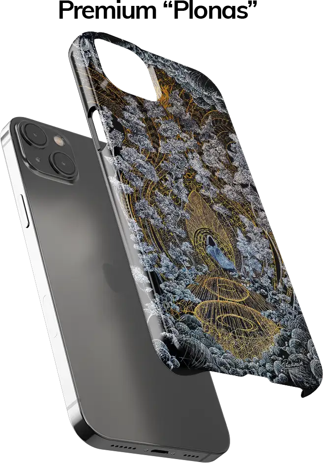 J.Pranckūnaitė telefono dėklas - The Sacred Forest