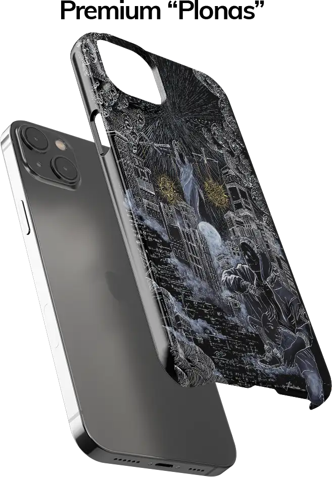 J.Pranckūnaitė telefono dėklas - The Moon