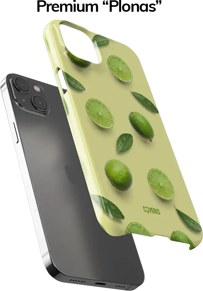 Telefono dėklas - Lime Splash