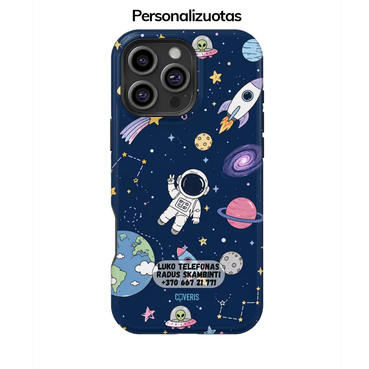 Telefono dėklas - Space Adventure