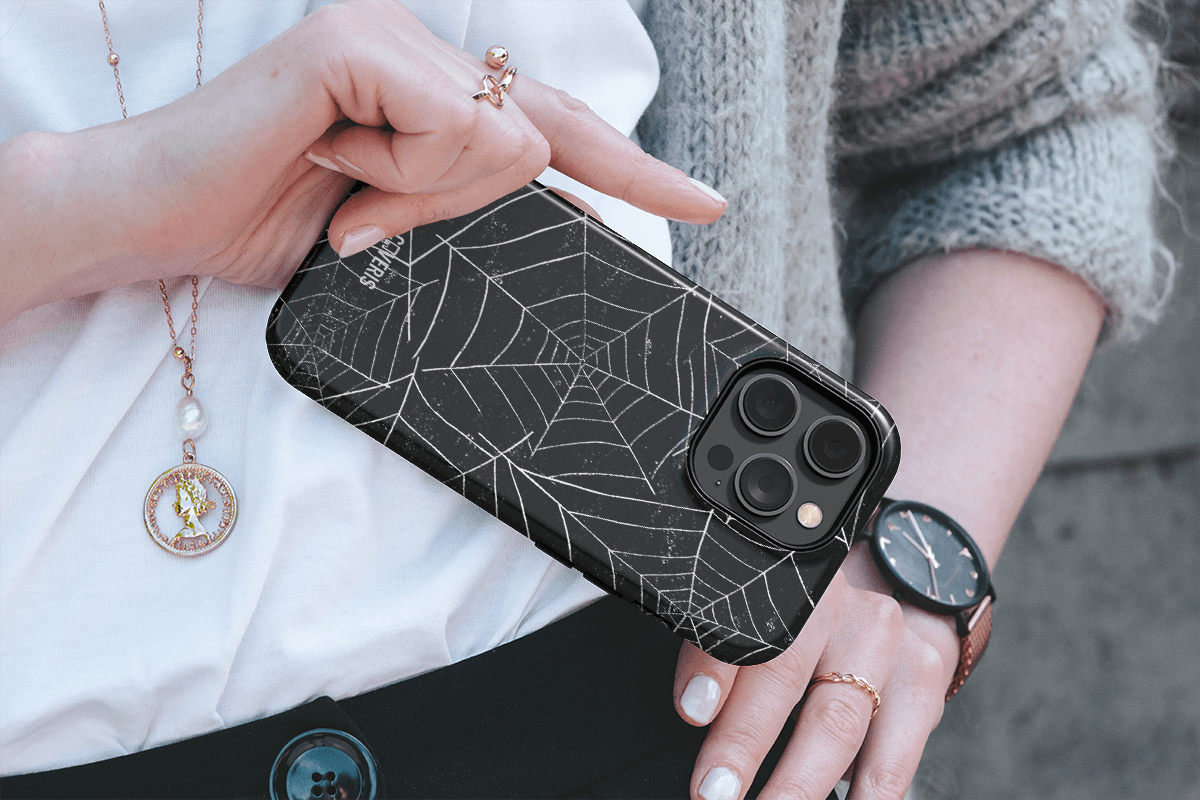SpiderVeil - iPhone xr telefono dėklas