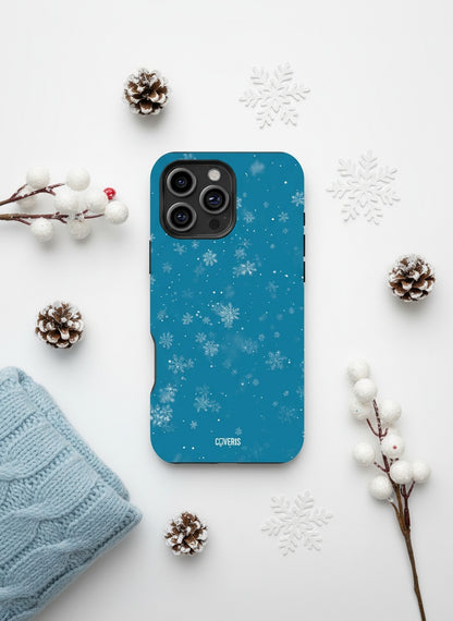 Flat lay composition of phone case Telefono dėklas - Snowfall