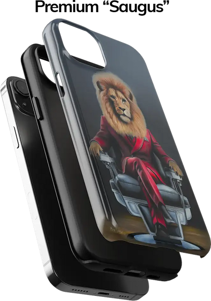 Mrs.Grey telefono dėklas - Liūtas