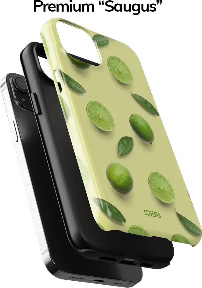 Telefono dėklas - Lime Splash