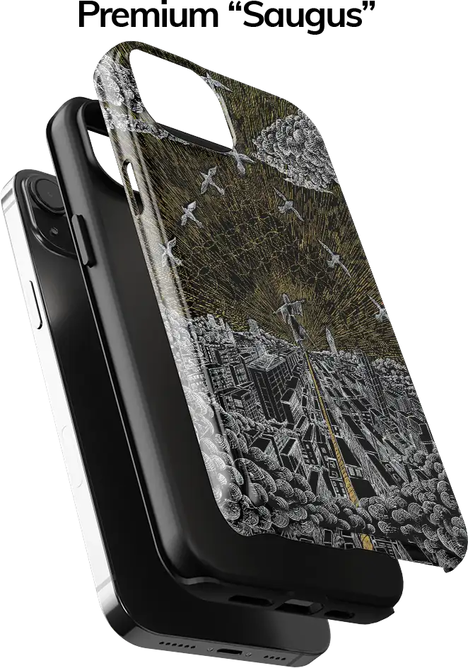 J.Pranckūnaitė telefono dėklas - Alignment