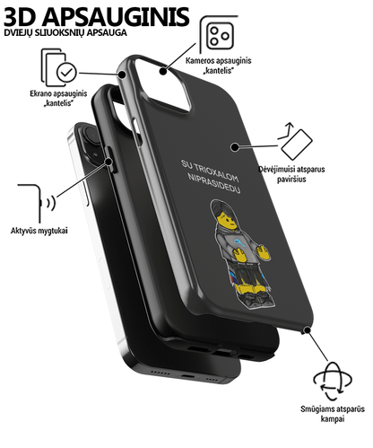 Trioxla - Samsung Galaxy S23 FE telefono dėklas