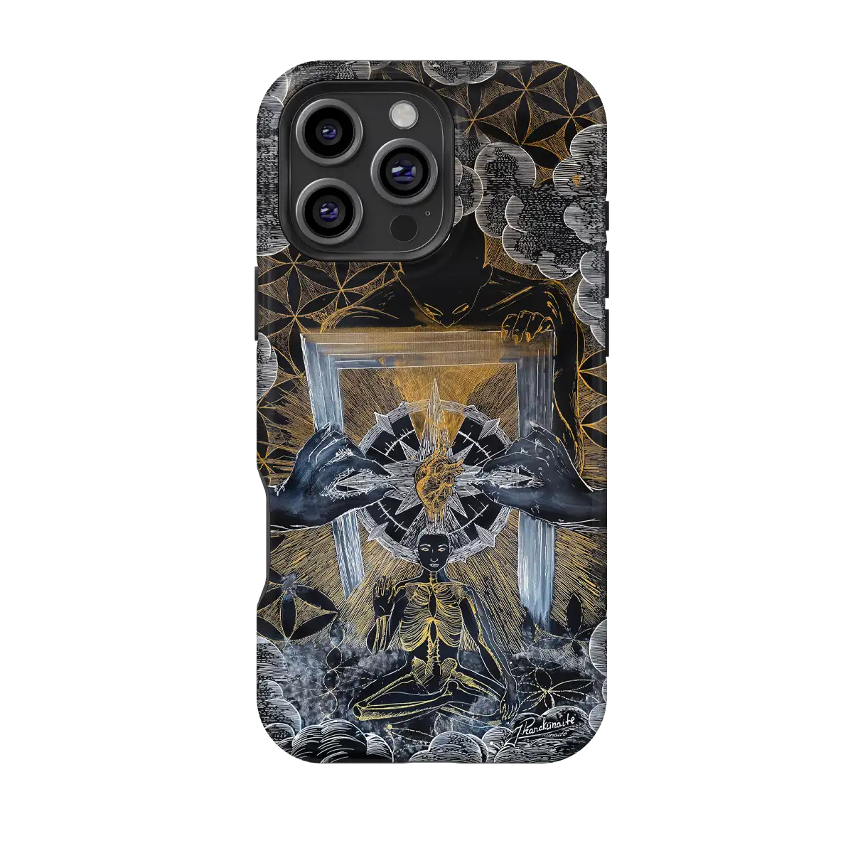 J.Pranckūnaitė telefono dėklas - Compass Of The Heart