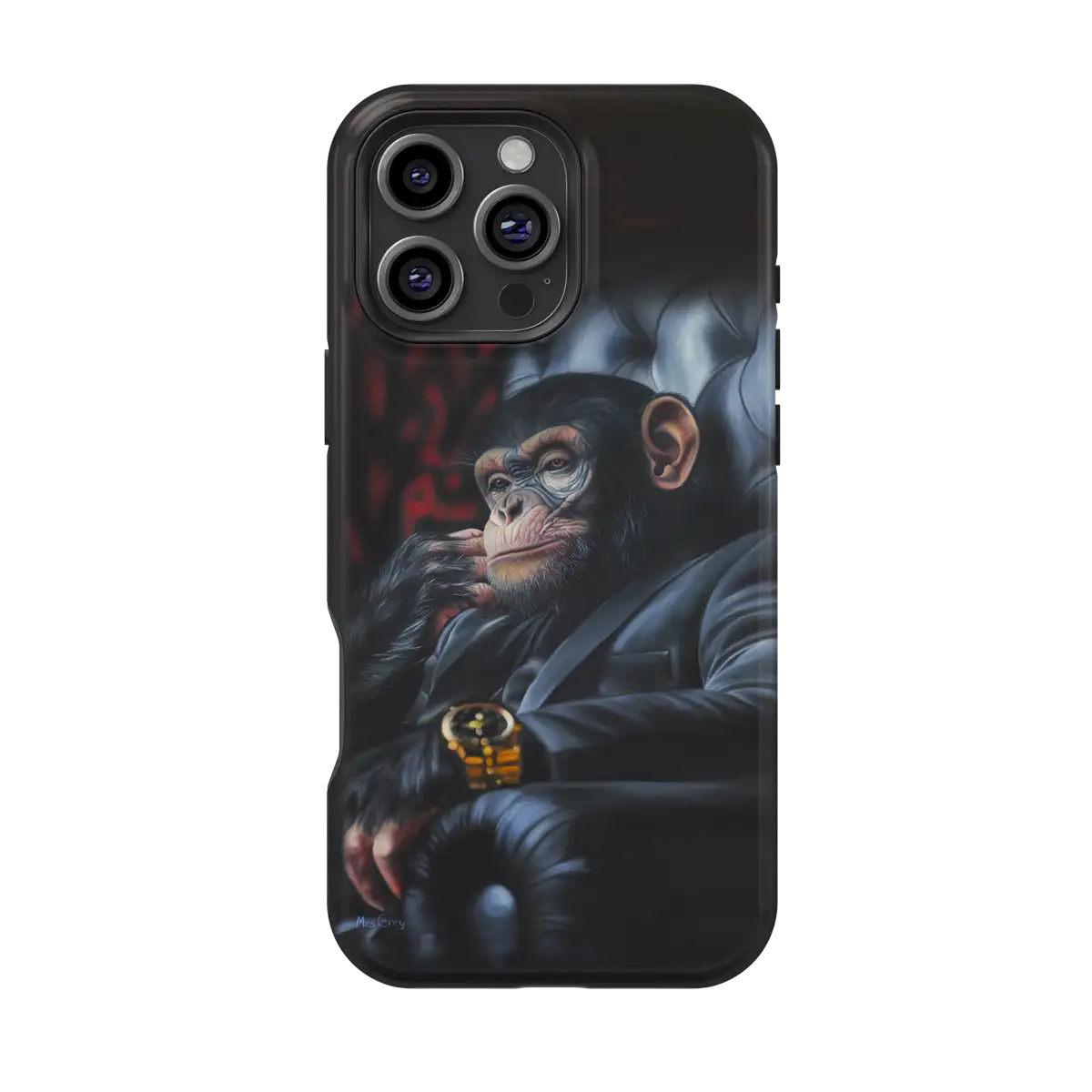 Mrs.Grey telefono dėklas - Beždžionė bosas