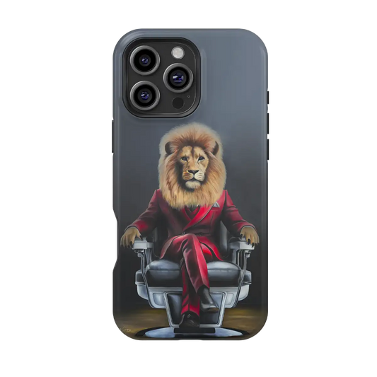 Mrs.Grey telefono dėklas - Liūtas