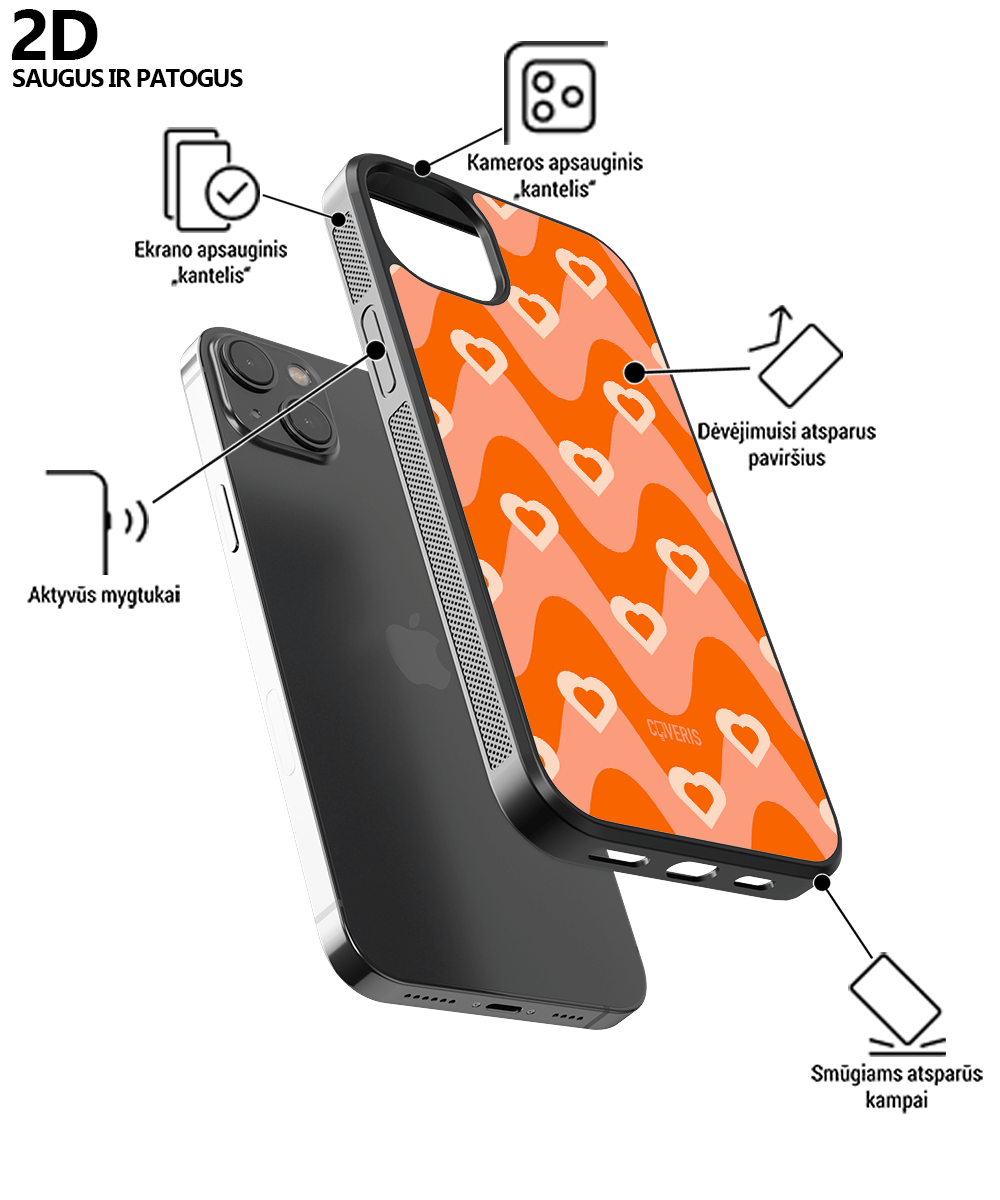 WavyLove - Samsung Galaxy S9 telefono dėklas