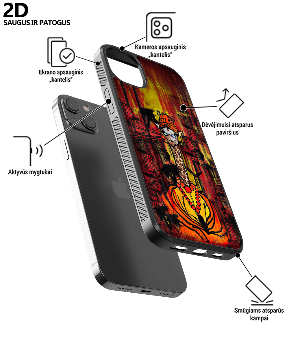 Žirafa - Samsung Galaxy Z Fold 3 5G telefono dėklas