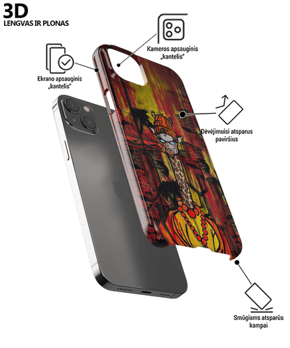 Žirafa - Samsung A35 telefono dėklas