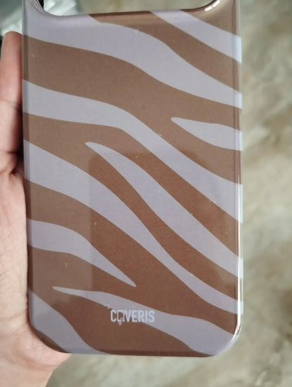 Google Pixel 9/9Pro Premium SAUGUS telefono dėklas - Electric Zebra Rudas