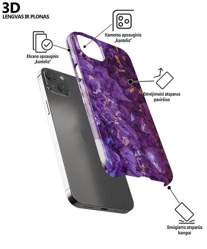 AMETHYST - iPhone 15 Pro max telefono dėklas - Coveris