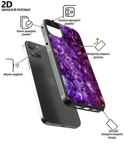 AMETHYST - iPhone 15 Pro max telefono dėklas - Coveris