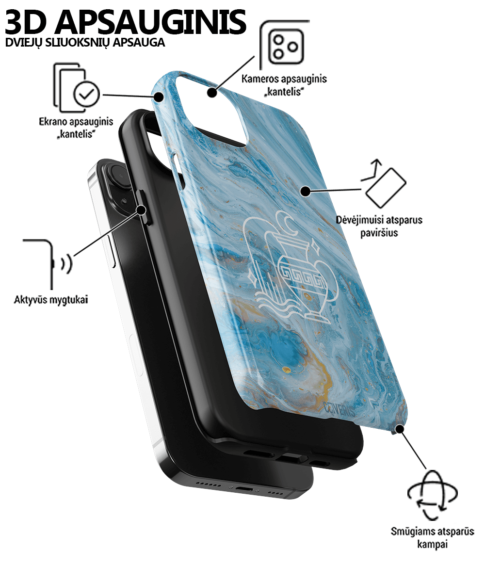 AQUARIUS - iPhone 14 Pro max telefono dėklas - Coveris