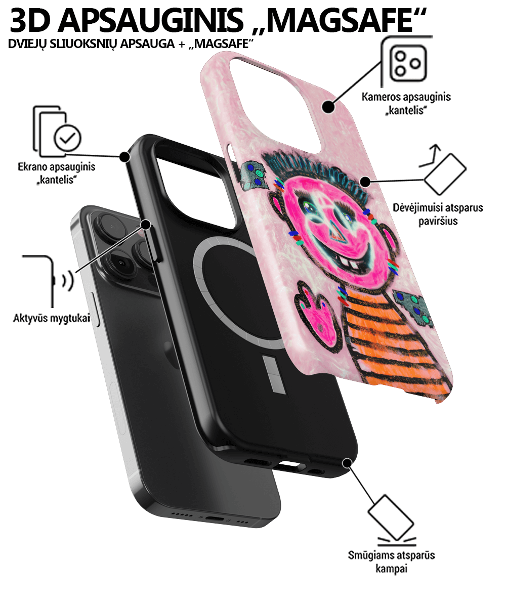 Berniukas - iPhone 16 Plus telefono dėklas - Coveris