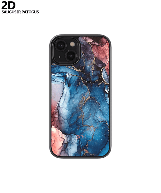 BLUE MARBLE - iPhone 14 Plus phone case