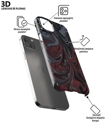 BURGUNDY - iPhone 6 / 6s telefono dėklas - Coveris