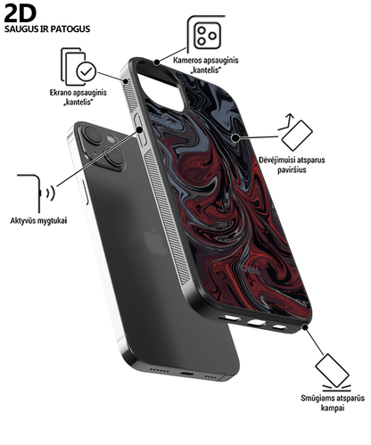 BURGUNDY - iPhone 6 plus / 6s plus telefono dėklas - Coveris