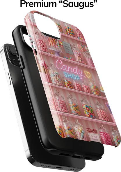 Telefono dėklas - Candy Shop