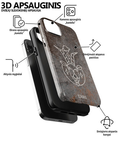 CAPRICORNUS - Samsung Galaxy Note 10 Plus telefono dėklas - Coveris