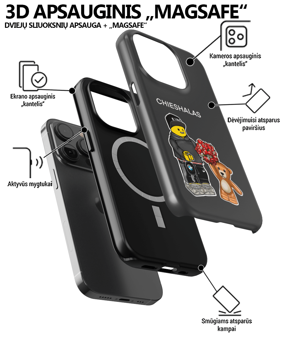 Chieshalas - iPhone 13 mini telefono dėklas - Coveris