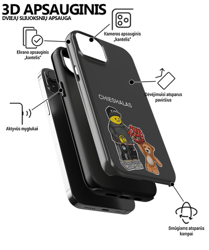 Chieshalas - iPhone 13 telefono dėklas - Coveris