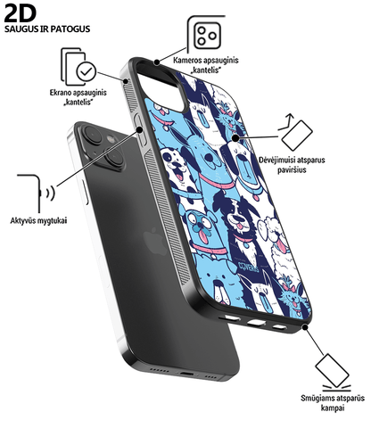 DOGS - Xiaomi Redmi Note 13 Pro Plus telefono dėklas