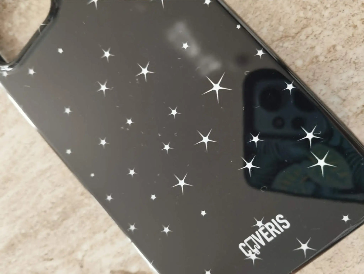 iPhone 16 PRO MAX Premium SAUGUS telefono dėklas - Obsidian