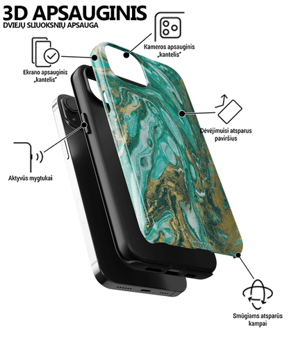 EMERALD - Samsung Galaxy A71 5G telefono dėklas - Coveris