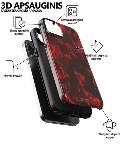 FLAMES - iPhone 14 Pro phone case