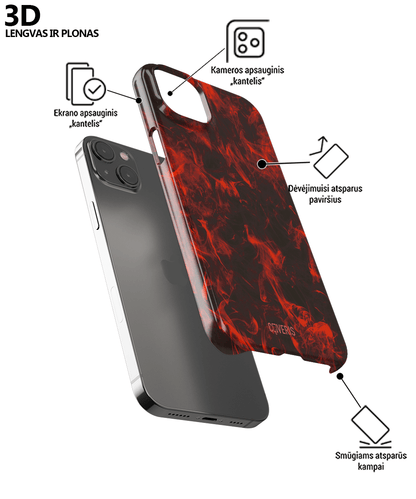 FLAMES - Samsung A55 phone case