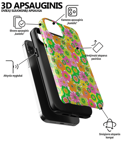 FLOWERS 2 - iPhone 6 / 6s telefono dėklas - Coveris