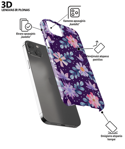 FLOWERS 3 - iPhone 14 Pro max telefono dėklas