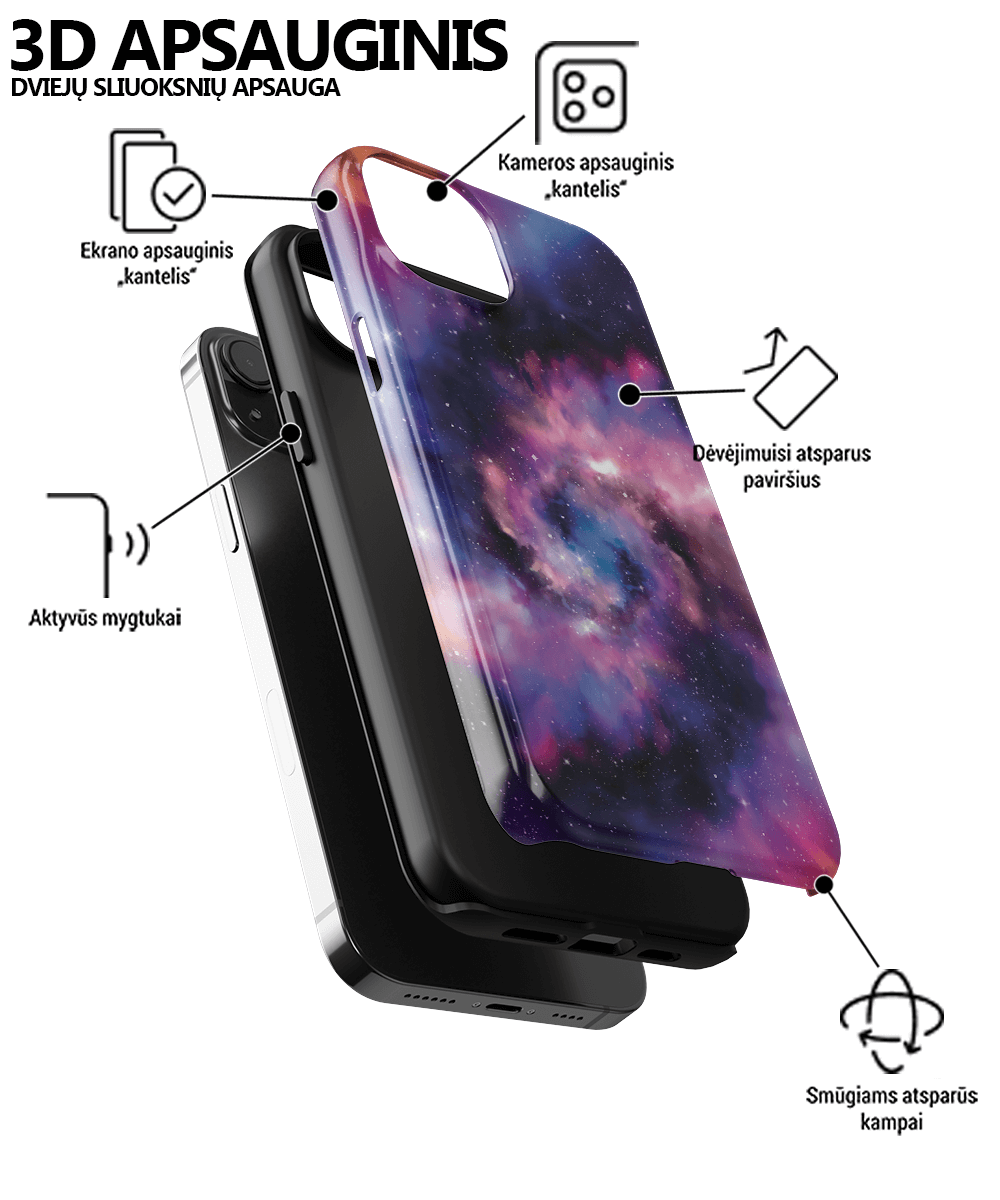 GALAXY 2 - iPhone 12 mini telefono dėklas - Coveris