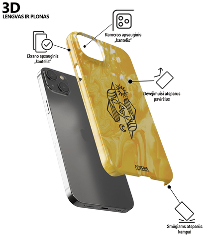 GEMINI - iPhone 14 Pro max phone case