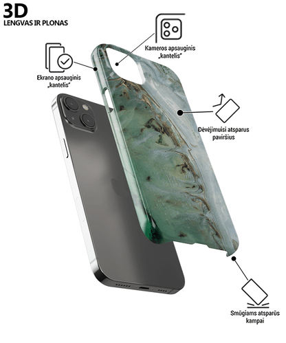 GREEN BEACH - Samsung A35 telefono dėklas