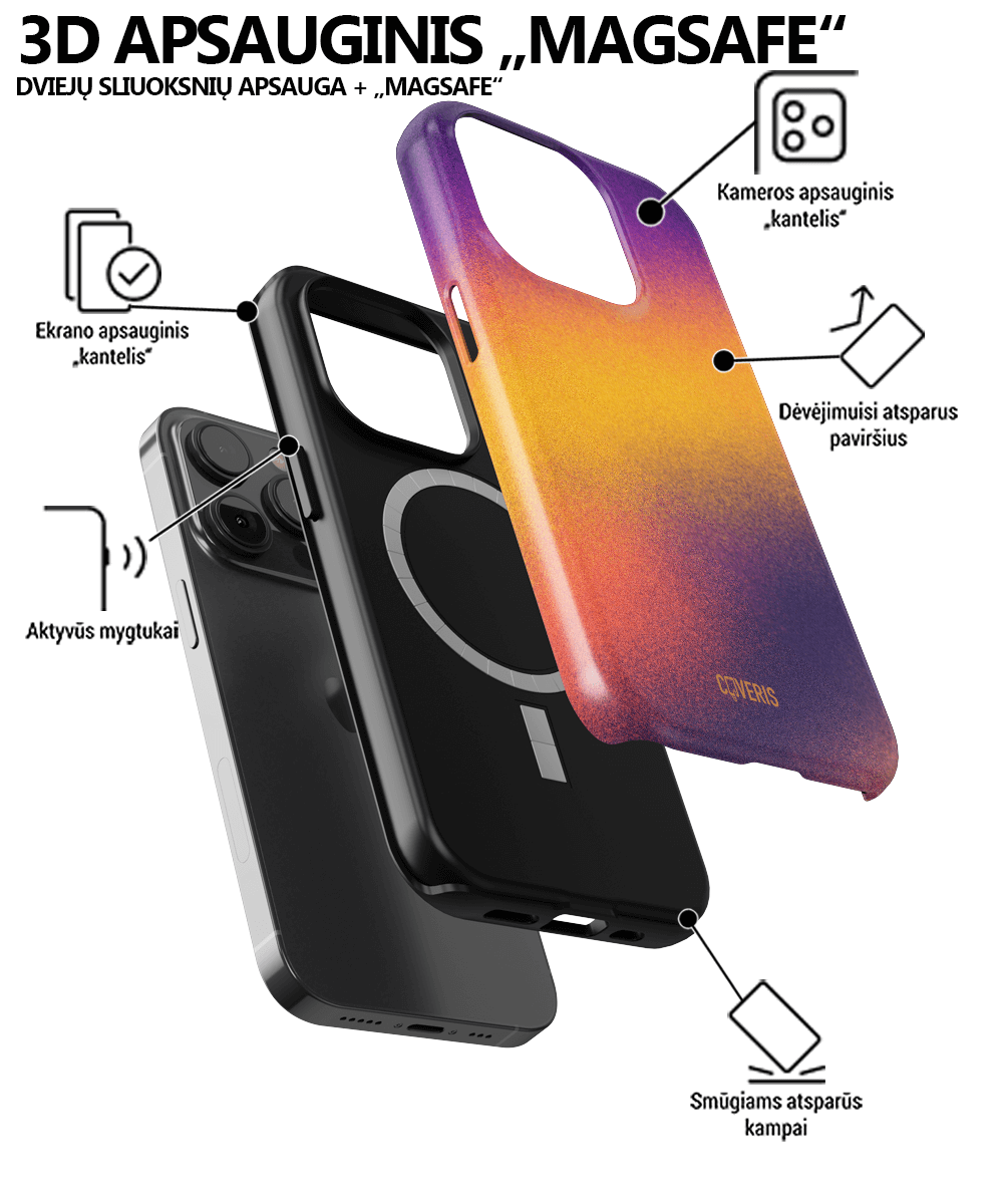 GrimFog - iPhone 16 Plus telefono dėklas - Coveris