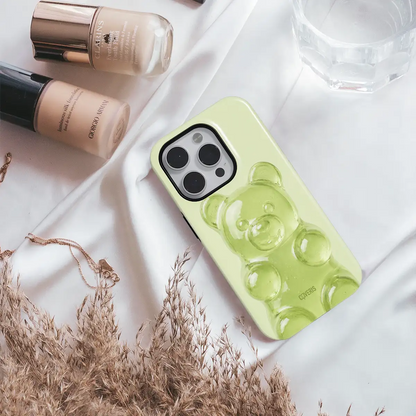 Telefono dėklas - Gummy Bear Green