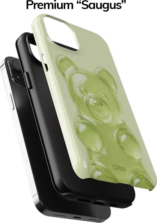Telefono dėklas - Gummy Bear Green