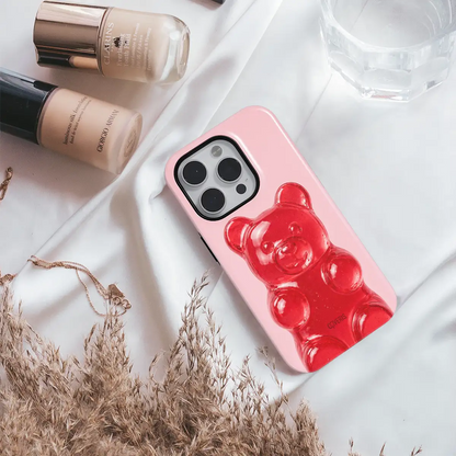 Telefono dėklas - Gummy Bear Red